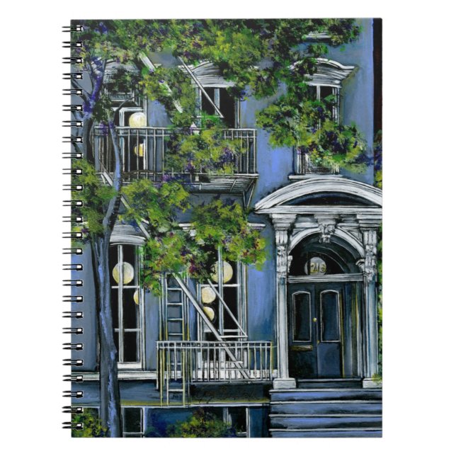 Leuchtturm von innen, New York City Notizblock (Vorderseite)