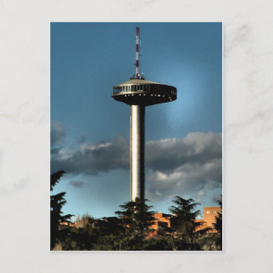 Leuchtturm von Moncloa, Madrid, Postkarte