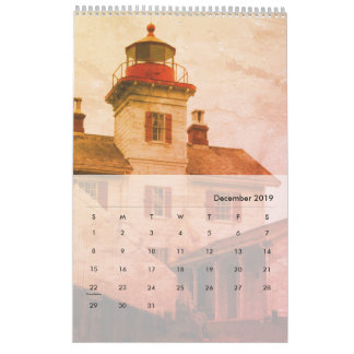 Leuchtturm von Oregon & Washington Calendar Kalender