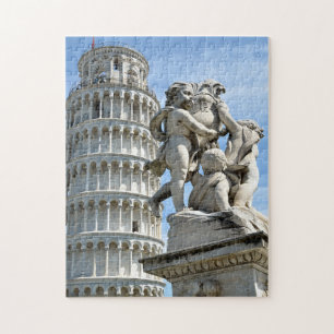 Leuchtturm von Pisa, Italien Puzzle