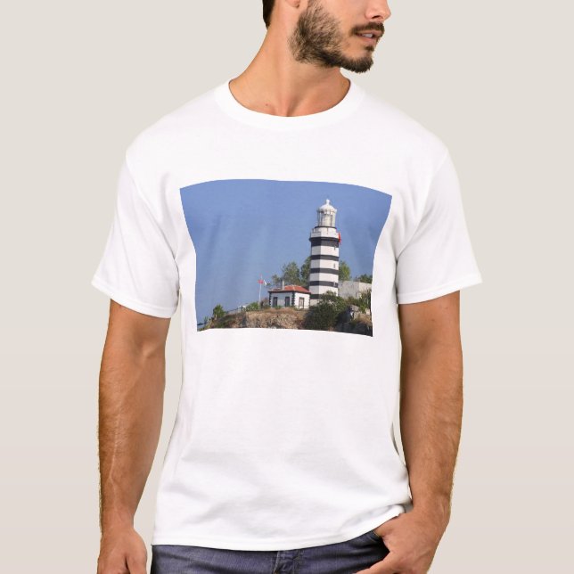 Leuchtturm von Sile, Istanbul, Türkei T-Shirt (Vorderseite)