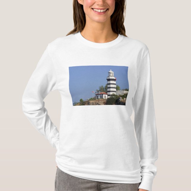Leuchtturm von Sile, Istanbul, Türkei T-Shirt (Vorderseite)