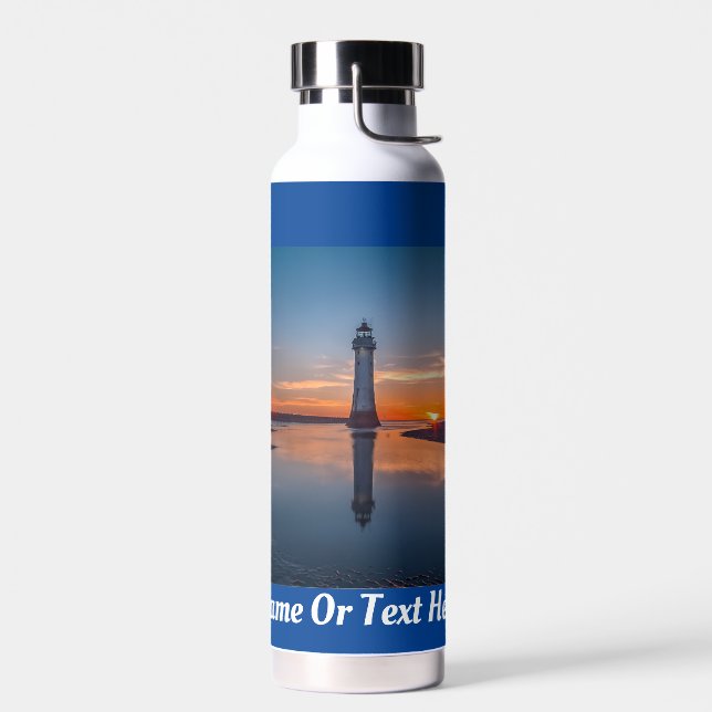 Leuchtturm Wasserflasche Trinkflasche (Links)
