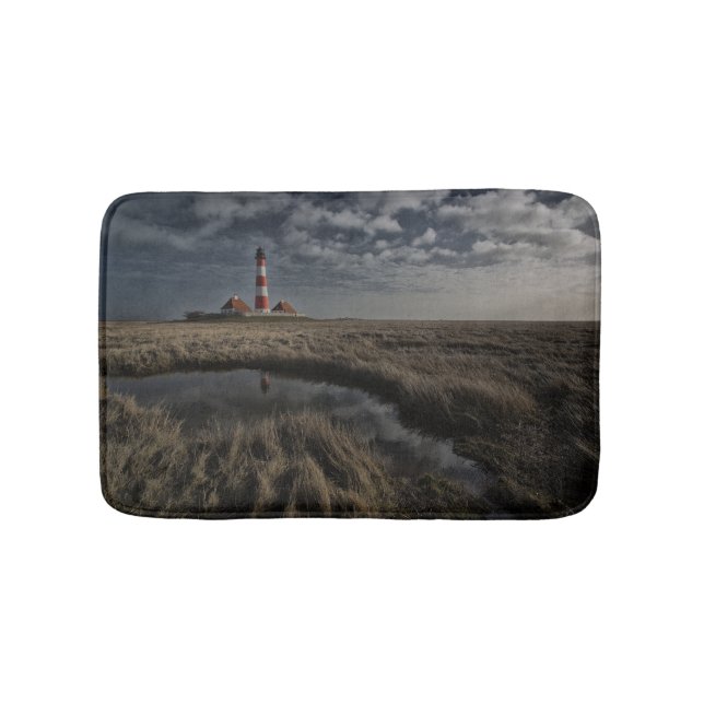 Leuchtturm Westerheder Badematte (Vorderseite)