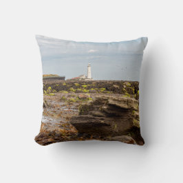 Leuchtturm Whitley Bay Kissen