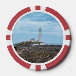 Leuchtturm Whitley Bay Pokerchips