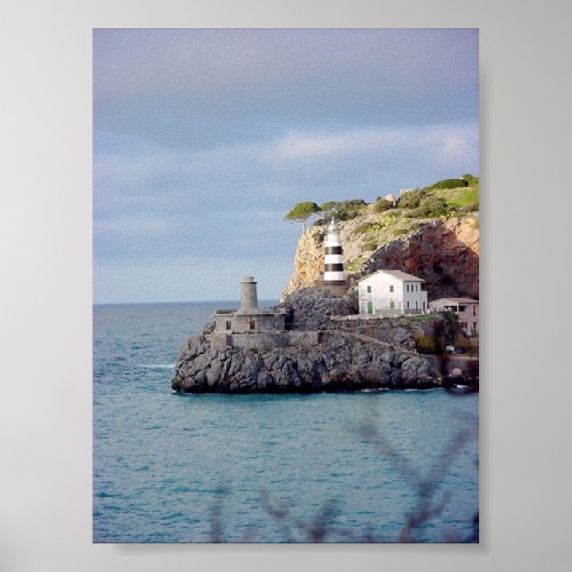 Leuchttürme am Meer Poster (Vorne)