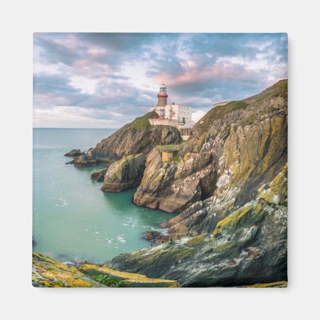 Leuchttürme | Baily Lighthouse Dublin, Irland Magnet (Vorne)