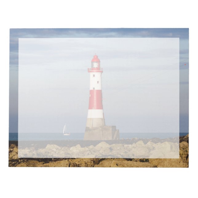 Leuchttürme | Beachy Head Lighthouse England Notizblock (Vorderseite)