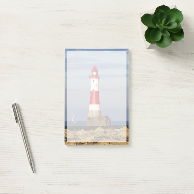 Leuchttürme | Beachy Head Lighthouse England Post-it Klebezettel (Büro)