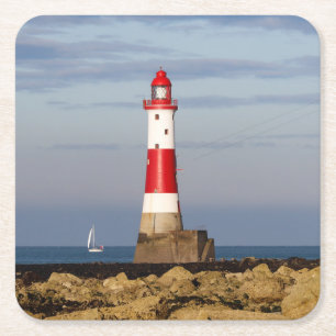 Leuchttürme Beachy Head Lighthouse England Rechteckiger Pappuntersetzer