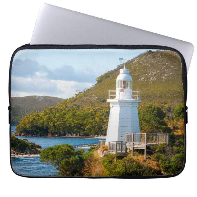 Leuchttürme | Bonnet Island Lighthouse Laptopschutzhülle (Vorderseite)