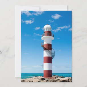 Leuchttürme   Cancun Quintana Roo Mexico Dankeskarte
