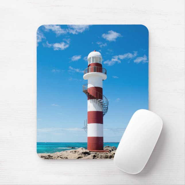 Leuchttürme | Cancun Quintana Roo Mexico Mousepad (Mit Mouse)