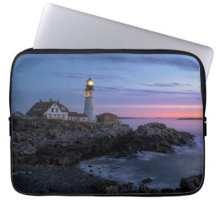 Leuchttürme Cape Elizabeth Maine Lighthouse Laptopschutzhülle