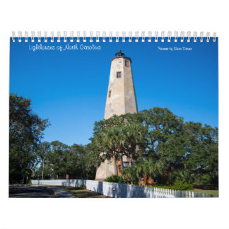 Leuchttürme des North Carolina Calendar Med Kalender