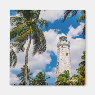 Leuchttürme Dewundara Matara Sri Lanka Magnet