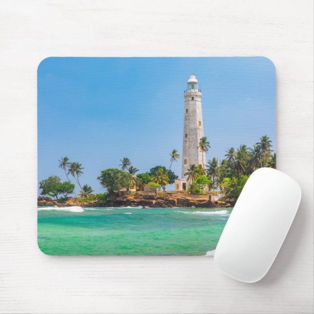 Leuchttürme | Dewundara Sri Lanka Mousepad (Mit Mouse)