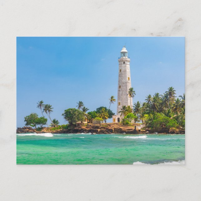 Leuchttürme | Dewundara Sri Lanka Postkarte (Vorderseite)