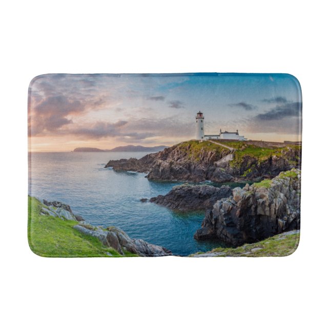 Leuchttürme | Fanad Head Lighthouse Irland Badematte (Vorderseite)