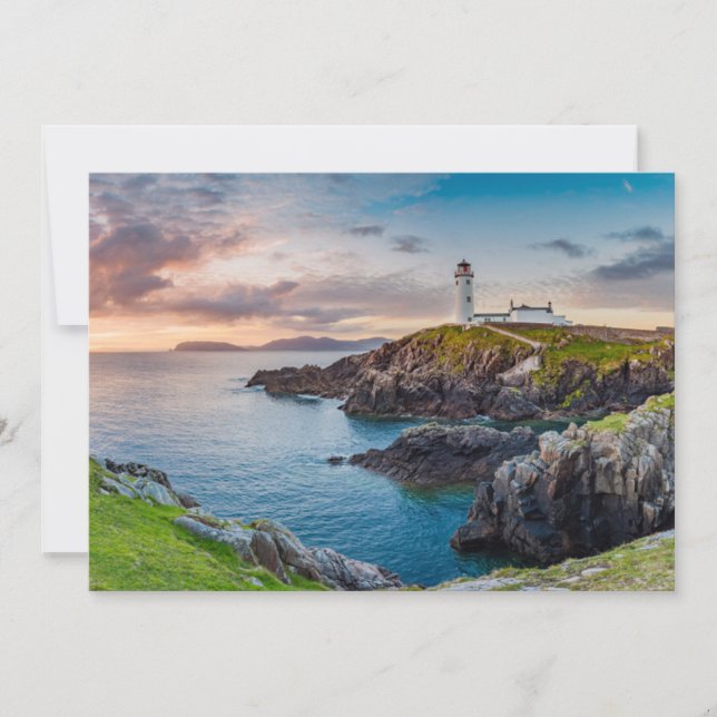 Leuchttürme | Fanad Head Lighthouse Irland Dankeskarte (Vorderseite)