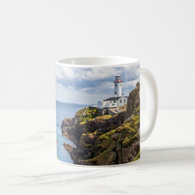 Leuchttürme | Fanad Head Lighthouse Irland Kaffeetasse (VorderseiteRechts)
