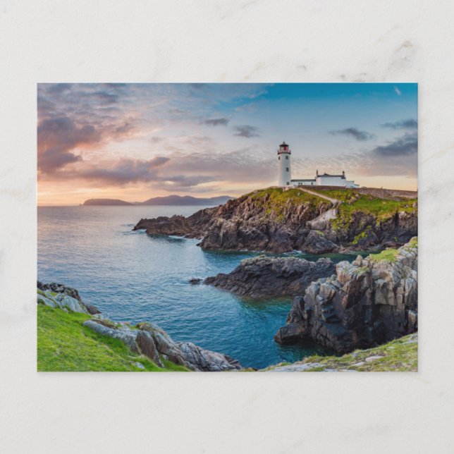 Leuchttürme | Fanad Head Lighthouse Irland Postkarte (Vorderseite)