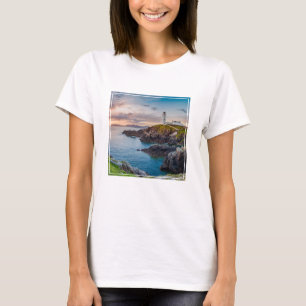 Leuchttürme Fanad Head Lighthouse Irland T-Shirt