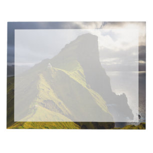 Leuchttürme Färöer Dänemark Notizblock