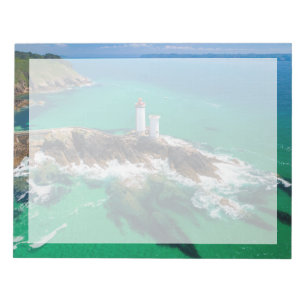Leuchttürme   Finistère Brest Bretagne Leuchtturm Notizblock