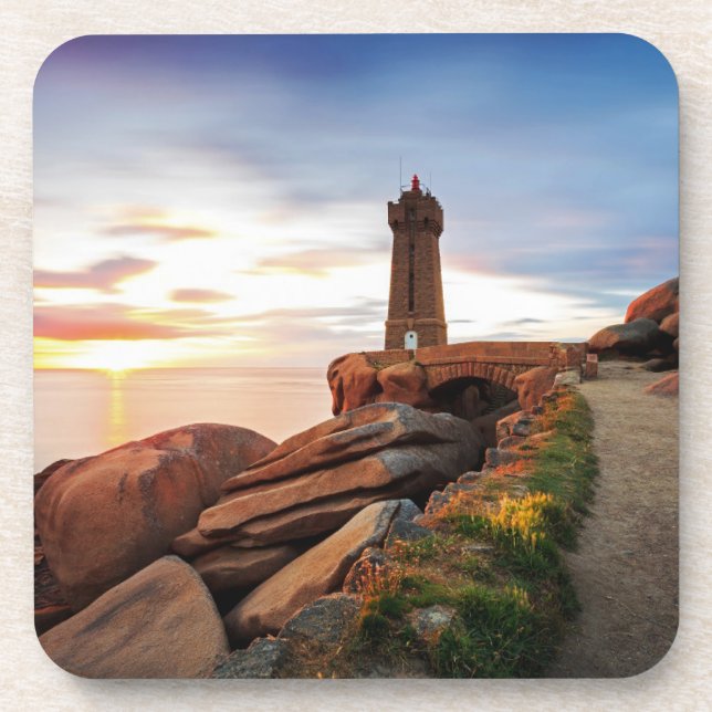Leuchttürme | Gemein Ruz Lighthouse Getränkeuntersetzer (Vorderseite)