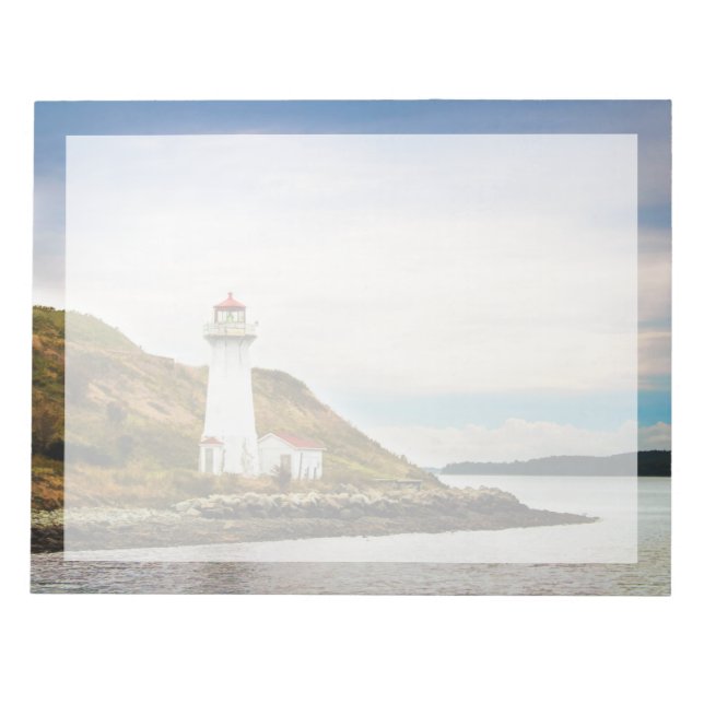 Leuchttürme | Georges Island Lighthouse Notizblock (Vorderseite)