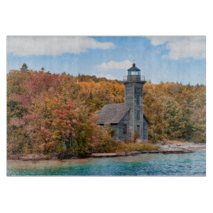Leuchttürme Grand Island East Channel Light Schneidebrett