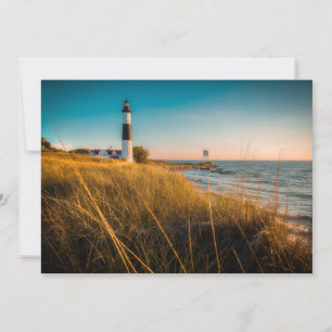 Leuchttürme Großer Leuchtturm Ludington, MI Dankeskarte