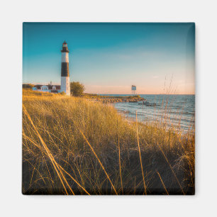 Leuchttürme   Großer Leuchtturm Ludington, MI Magnet
