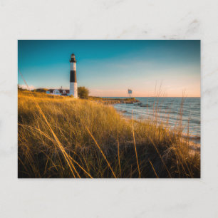 Leuchttürme   Großer Leuchtturm Ludington, MI Postkarte