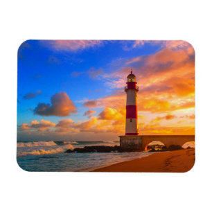 Leuchttürme   Itapuã Brasilien Leuchtturm Magnet