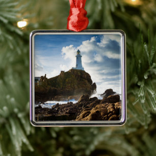 Leuchttürme Kanalinseln La Corbière Ornament Aus Metall