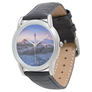 Leuchttürme   Kap Elizabeth, Maine Armbanduhr
