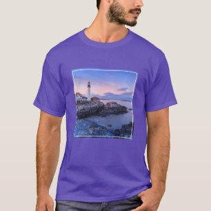 Leuchttürme Kap Elizabeth, Maine T-Shirt