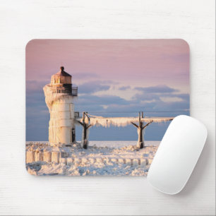 Leuchttürme   Lake Michigan Lighthouse Mousepad