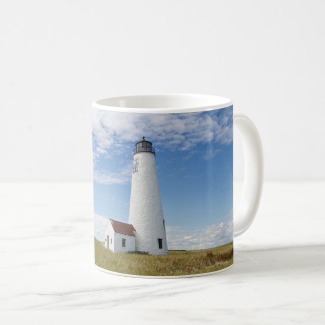Leuchttürme | Leuchtturm Massachusetts Kaffeetasse (VorderseiteRechts)