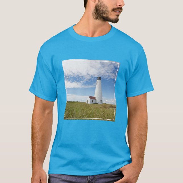 Leuchttürme | Leuchtturm Massachusetts T-Shirt (Vorderseite)