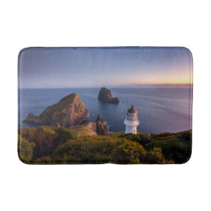 Leuchttürme Lighthouse Cape Brett Neuseeland Badematte