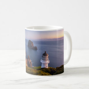 Leuchttürme   Lighthouse Cape Brett Neuseeland Kaffeetasse