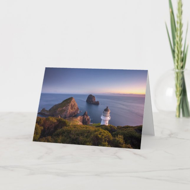 Leuchttürme | Lighthouse Cape Brett Neuseeland Karte (Vorderseite)