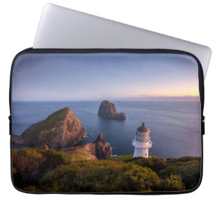 Leuchttürme   Lighthouse Cape Brett Neuseeland Laptopschutzhülle