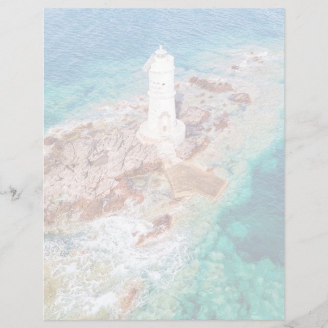 Leuchttürme | Mangiabarche Lighthouse Italien (Vorderseite)