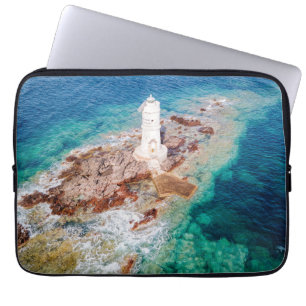 Leuchttürme   Mangiabarche Lighthouse Italien Laptopschutzhülle