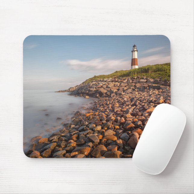 Leuchttürme | Montauk Point Long Island Mousepad (Mit Mouse)